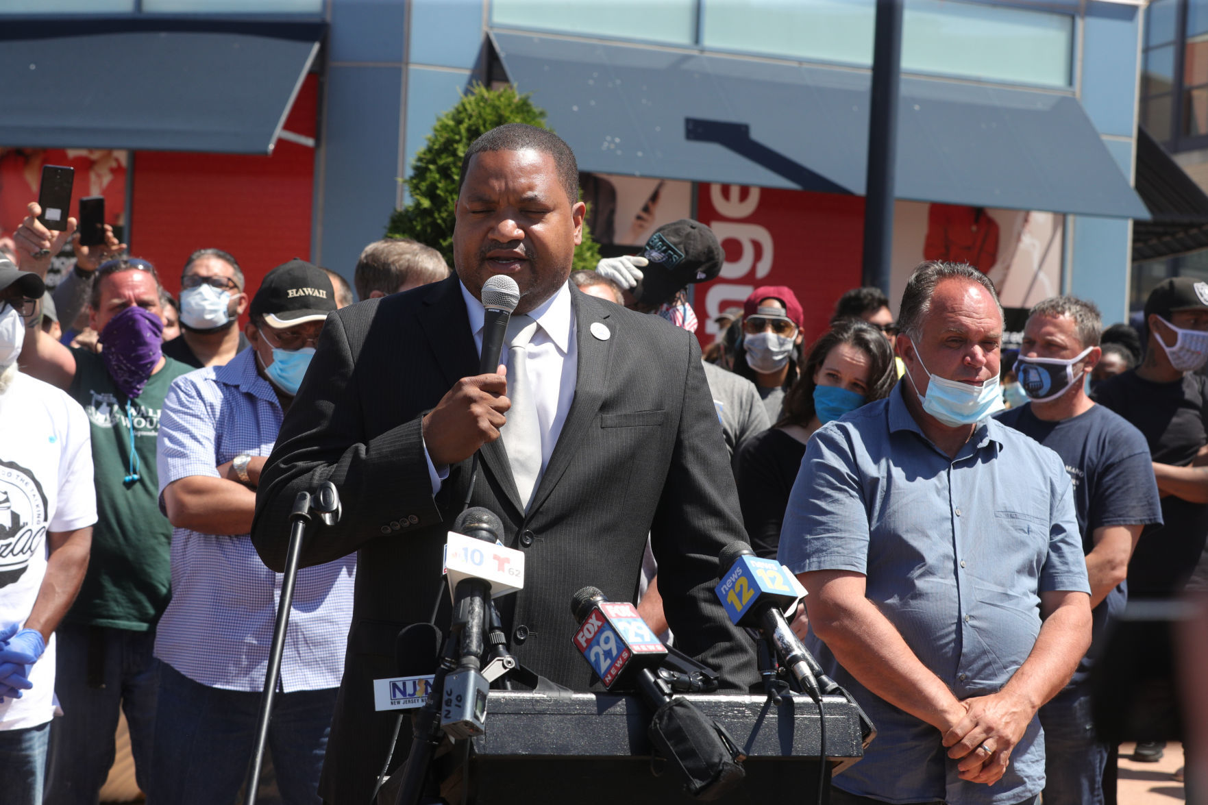 Atlantic City Mayor Marty Small Sr. Protest